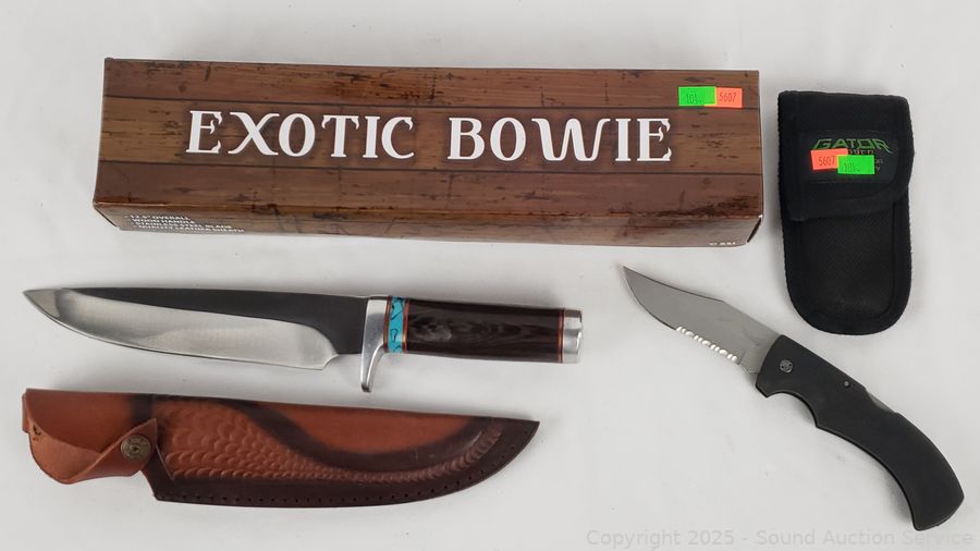 07/15/25 SAS Generator, Knives, Sound Equipment Online Auction