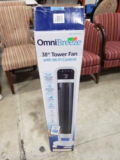 Omnibreeze 38" Tower Fan w/Wifi Control