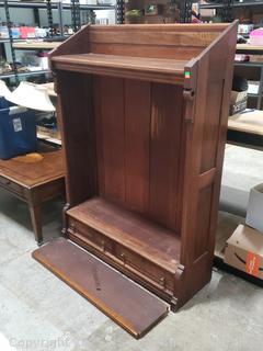 Antique Mahogany Bookcase 