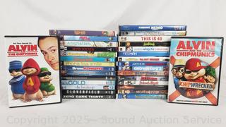 31ct Assorted DVD Movies 