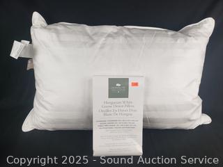 Downlite Hungarian White Goose Down S/Q Pillow