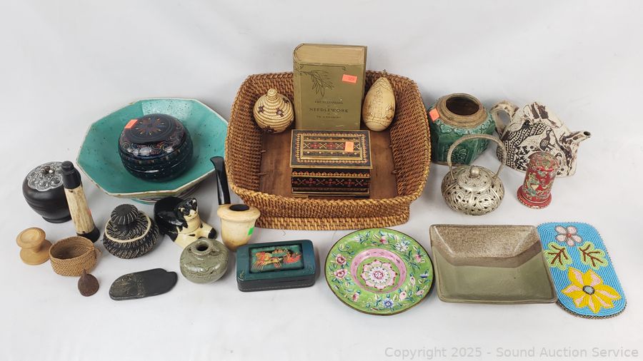 07/15/25 SAS Sterling Tea Set, Asian, Coins Online Auction