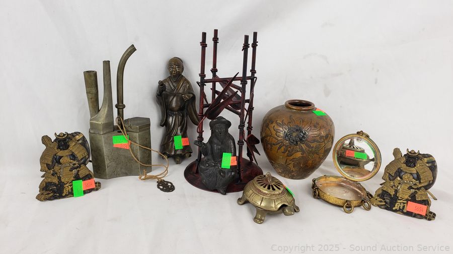 07/15/25 SAS Sterling Tea Set, Asian, Coins Online Auction