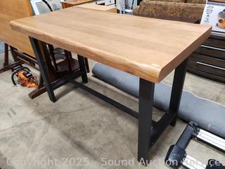 Live Edge Cafe Height Table