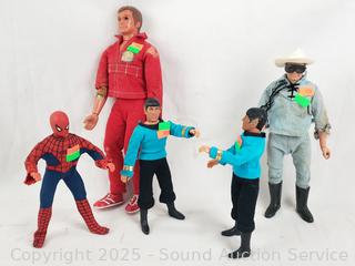 5 Vintage Action Figures 