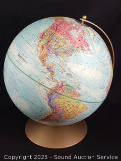 Vintage Replogle 12" World Nation Series Globe