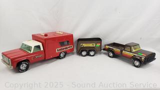 2 Vintage Nylint Steel Toy Trucks