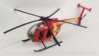 1983 "The A-Team" Diecast Cannel Prod. Helicopter Figure