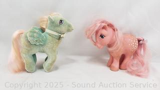 Vintage 1982 & 1986 Hasbro G1 My Little Pony Figures