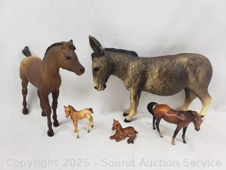 5 Breyer Horse Figures