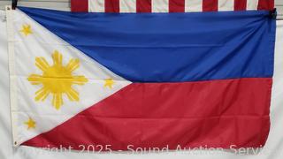 Philippines Nylon Flag 35" x 66"