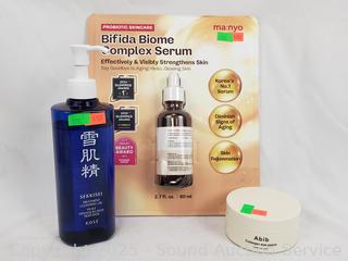 Assorted Skincare Products