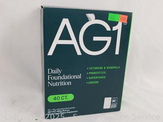 39ct AG1 Daily Foundational Nutrition