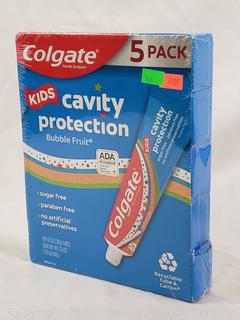 5pk Sealed Colgate Kids Cavity Protection Toothpaste