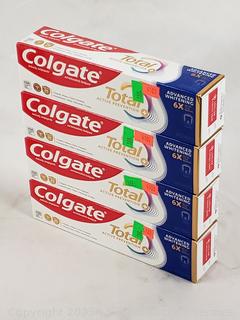 4 Colgate Total Protection Advanced Whitening Toothpaste