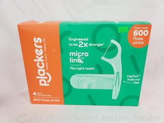 600pk Plackers Floss Picks