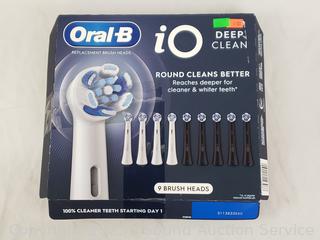 8pk Oral-B iO Deep Clean Replacement Toothbrushes