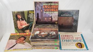 45ct Assorted 33 RPM Record Albums