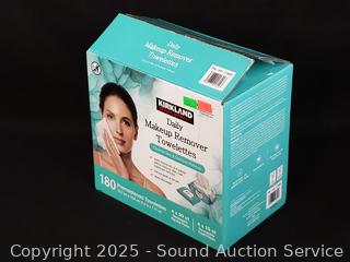 180pk Kirkland Daily Makeup Remover Towelettes