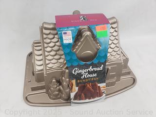 Nordic Ware Gingerbread House Bundt Pan