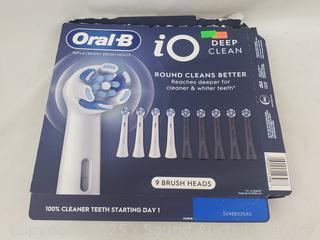8 Oral-B iO Deep Clean Replacement Brush Heads