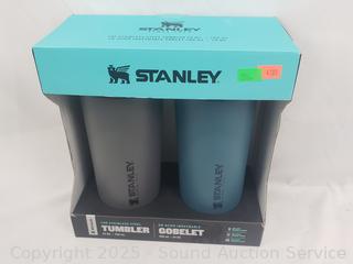 2 Stanley Stainless 24oz Tumbler Set