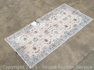 Wyatt & Ash Machine Washable 24" x 48" Accent Rug