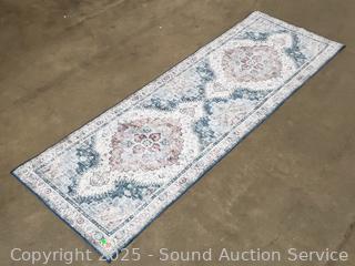 Wyatt & Ash Machine Washable 24" x 72" Runner Rug