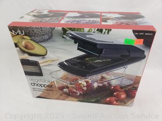Miu Vegetable Chopper w/2 Interchangeable Blades