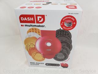 Dash Mini Multimaker System w/7 Plates