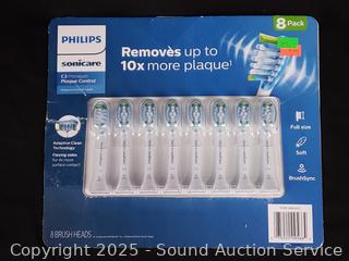 8pk Philips Sonicare Replacement Brush Heads