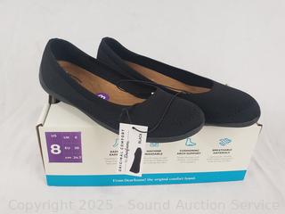 Dearfoams Original Black Loafers S:8