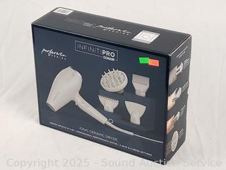 Conair Infinity Pro Performa Series Hair Dryer w/4 Attachments