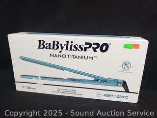 Baby Bliss Pro Nano Titanium 1" Ultra-Thin Flat Iron