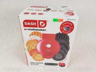 Dash Mini Multimaker System w/7 Plates