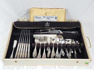Wallace Sterling Silverware Set TW: 6Lb 15oz!
