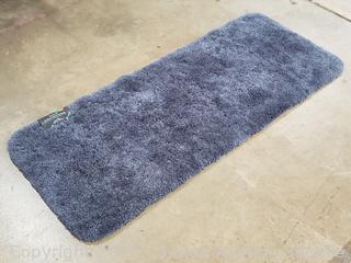Mohawk Home Blue 24" x 60" Bath Runner Rug
