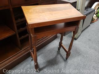 Wood Rolling Lectern 