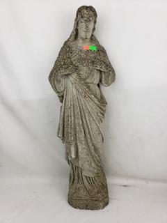 Concrete Jesus Sculpture 