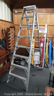 8ft Aluminum Painters Steep Ladder