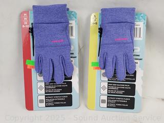 32 Pairs Head Kids Touchscreen Gloves S:S & M
