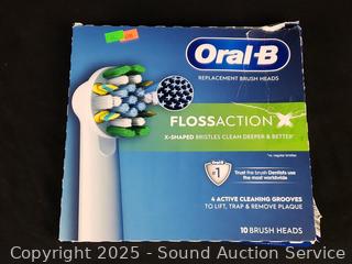 Oral-B FlossActionX Replacement Brush Heads