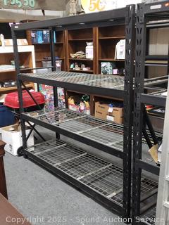 Whalen 4-Tier Heavy Duty 6ft Utility Rack