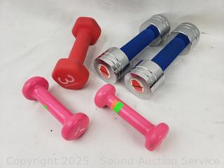 Formula, Bollinger & Embark Fitness 1-4LB Dumbbells