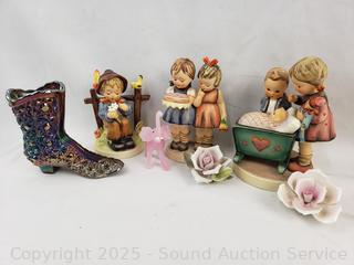 Fenton, Hummel, Capodimonte, Art Glass Collectibles