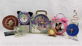8 Alarm, Collectible Clocks