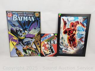3pc DC Comics Wall Decor Artwork