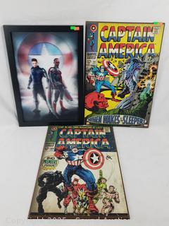 3pc Marvels Wall Decor Artwork