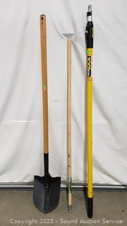 Spade Shovel, Replacement Handle & Telescopic Handle