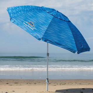 Tommy Bahama Blue 7ft Beach Umbrella